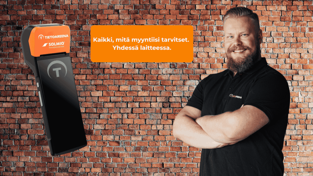 Kaikki, mitä myyntiisi tarvitset. Yhdessä laitteessa.