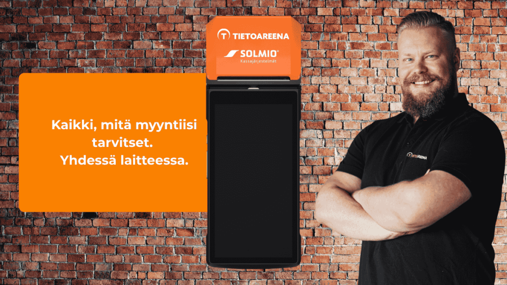 Kaikki, mitä myyntiisi tarvitset. Yhdessä laitteessa.