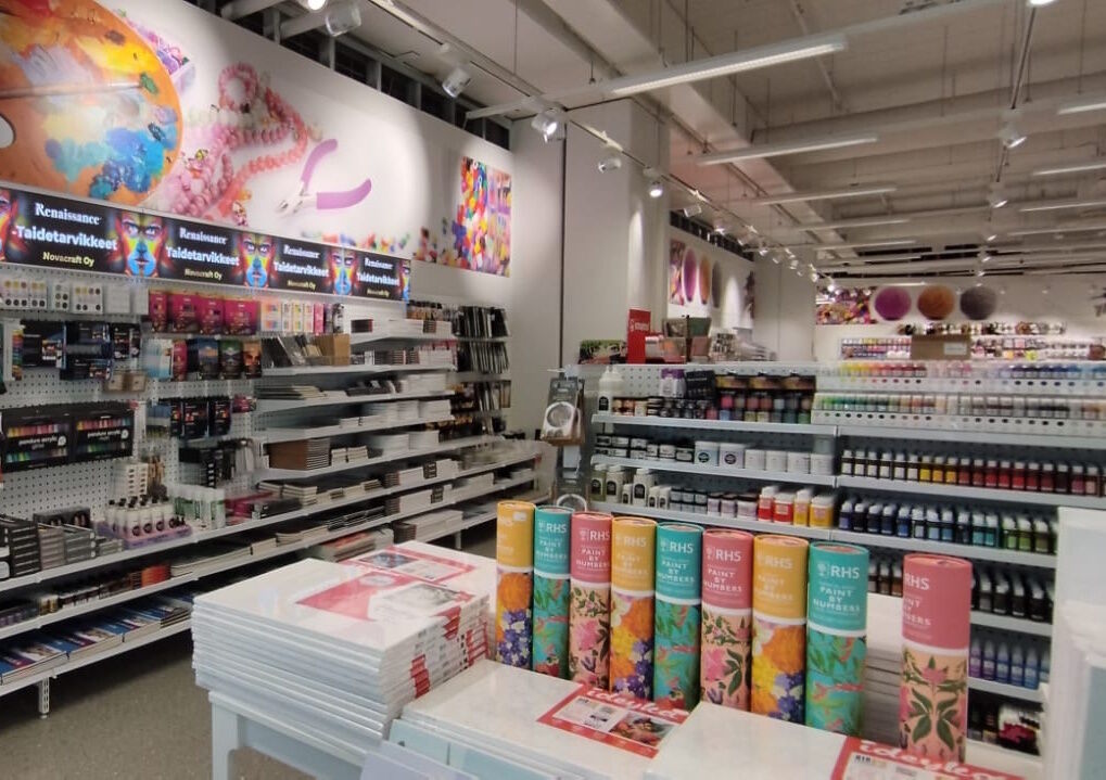 Askarteluliike Taitavan myymälä Raisiossa, Myllyssä