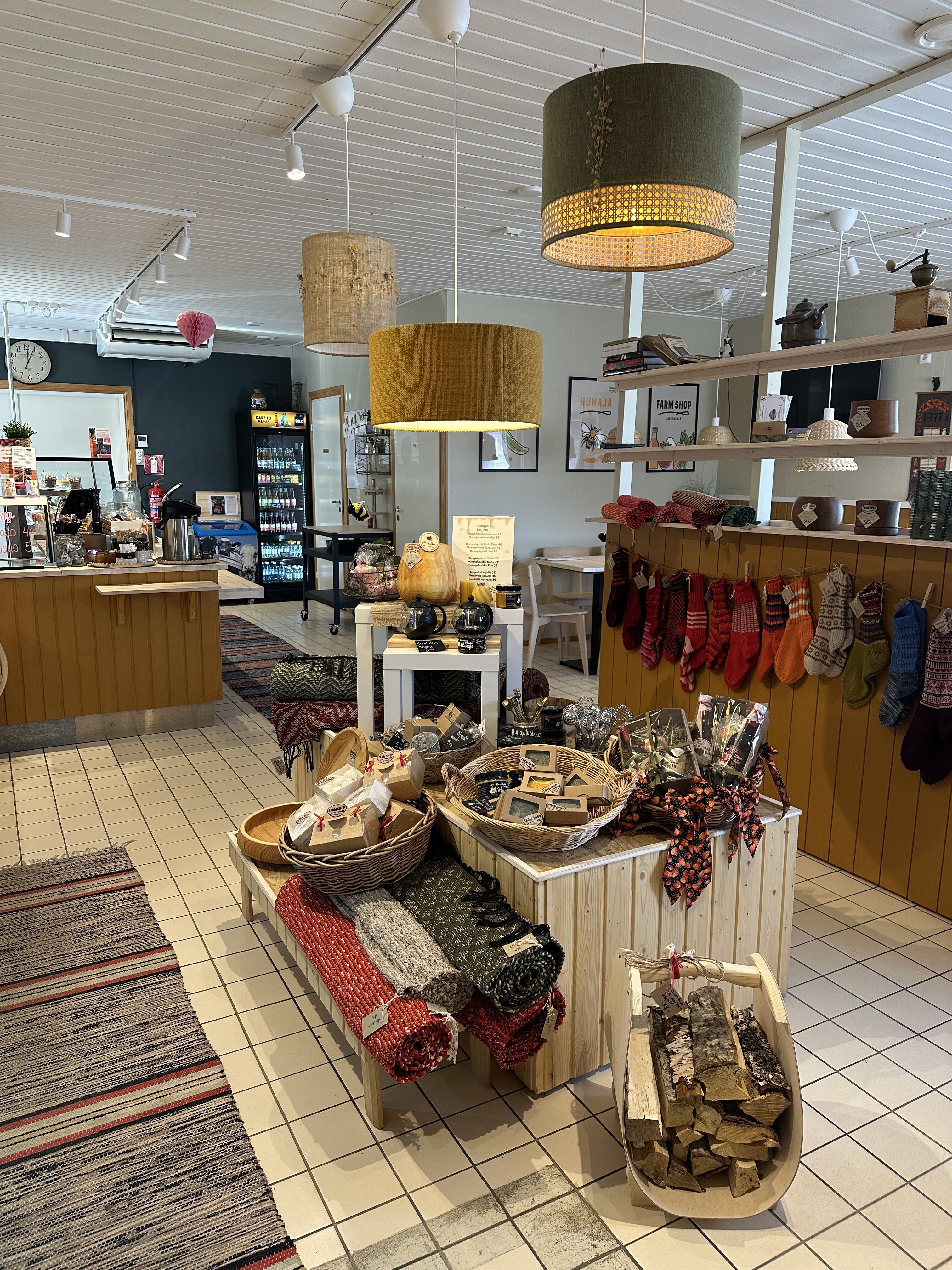 Farm Shop Järvenkylän myymälätila